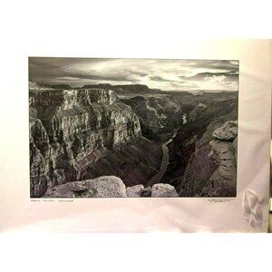 Grand Canyon Toroweap Photograph odd Haughton Light Catcher Studio 14 x 11 Matte